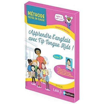 Stéphanie Benson Apprendre L'Anglais Avec Tip Tongue Kids, Cycle 2 - Publicité Stéphanie Benson Apprendre L'Anglais Avec Tip Tongue Kids, Cycle 2 - Publicité