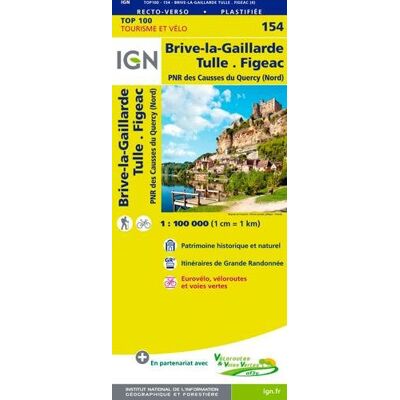 Collectif Brive-La-Gaillarde 1:100 000 - Publicité Collectif Brive-La-Gaillarde 1:100 000 - Publicité