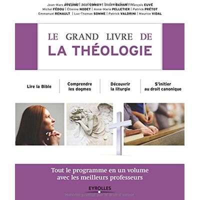 Jean-Marc Aveline Le Grand Livre De La Théologie - Publicité Jean-Marc Aveline Le Grand Livre De La Théologie - Publicité