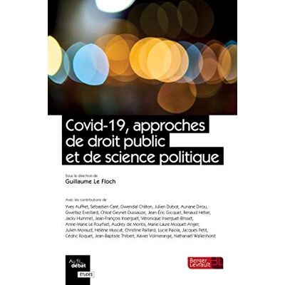 Collectif Covid-19, Approches De Droit Public Et De Science Politique - Publicité Collectif Covid-19, Approches De Droit Public Et De Science Politique - Publicité