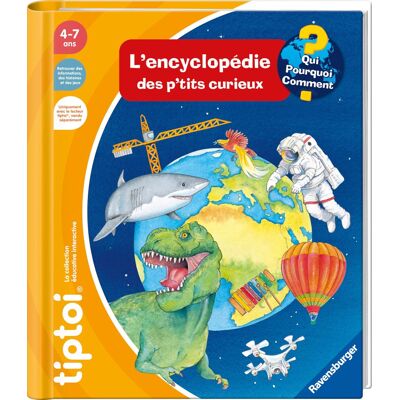 Susanne Gernhäuser Ravensburger - Tiptoi® - Livre Interactif - L'Encyclopédie Des P'Tits Curieux - Jeu Éducatif Électronique, Sans Écran - A Partir De 4 Ans - Version Française - 13099017 - Publicité Susanne Gernhäuser Ravensburger - Tiptoi® - Livre Interactif - L'Encyclopédie Des P'Tits Curieux - Jeu Éducatif Électronique, Sans Écran - A Partir De 4 Ans - Version Française - 13099017 - Publicité