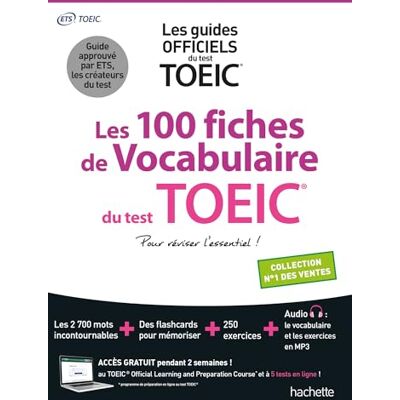Cassandra Harvey Les 100 Fiches De Vocabulaire Du Test Toeic - Publicité Cassandra Harvey Les 100 Fiches De Vocabulaire Du Test Toeic - Publicité