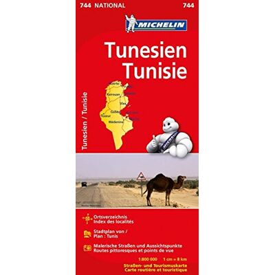 Michelin Tunesien: Straßen- Und Tourismuskarte 1:800.000 (Michelin Nationalkarte) - Publicité Michelin Tunesien: Straßen- Und Tourismuskarte 1:800.000 (Michelin Nationalkarte) - Publicité
