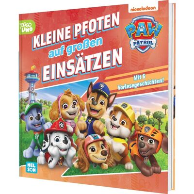 Paw Patrol Geschichtenbuch: Kleine Pfoten Auf Großen Einsätzen: Mit 6 Vorlesegeschichten! Großes Vorlesebuch Mit Vielen Bildern Aus Der Tv-Serie Für Kinder Ab 3 Jahren - Publicité Paw Patrol Geschichtenbuch: Kleine Pfoten Auf Großen Einsätzen: Mit 6 Vorlesegeschichten! Großes Vorlesebuch Mit Vielen Bildern Aus Der Tv-Serie Für Kinder Ab 3 Jahren - Publicité