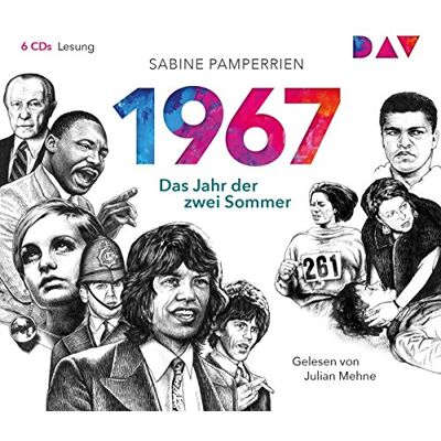 Sabine Pamperrien 1967 - Das Jahr Der Zwei Sommer: Lesung Mit Julian Mehne (6 Cds) - Publicité Sabine Pamperrien 1967 - Das Jahr Der Zwei Sommer: Lesung Mit Julian Mehne (6 Cds) - Publicité