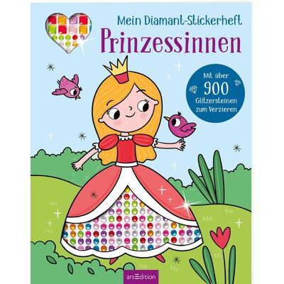 Mein Diamant-Stickerheft – Prinzessinnen: Mit Über 900 Glitzersteinen Zum Verzieren Diamond Painting Als Stickerbuch - Publicité Mein Diamant-Stickerheft – Prinzessinnen: Mit Über 900 Glitzersteinen Zum Verzieren Diamond Painting Als Stickerbuch - Publicité