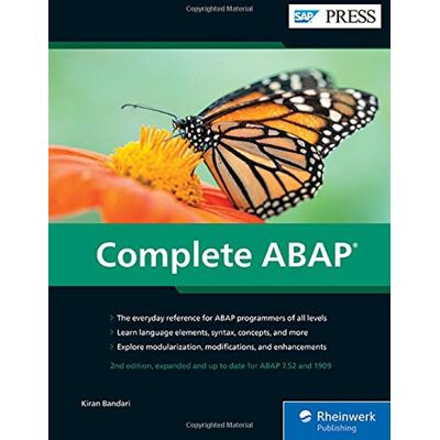 Kiran Bandari Complete Abap (Sap Press: Englisch) - Publicité Kiran Bandari Complete Abap (Sap Press: Englisch) - Publicité