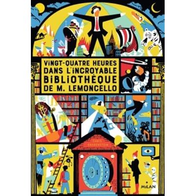 Vingt-Quatre Heures Dans L'Incroyable Bibliothèque De M. Lemoncello - Publicité Vingt-Quatre Heures Dans L'Incroyable Bibliothèque De M. Lemoncello - Publicité