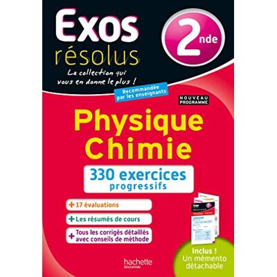 Collectif Physique Chimie 2de : 330 Exercices Progressifs : Nouveau Programme - Publicité Collectif Physique Chimie 2de : 330 Exercices Progressifs : Nouveau Programme - Publicité