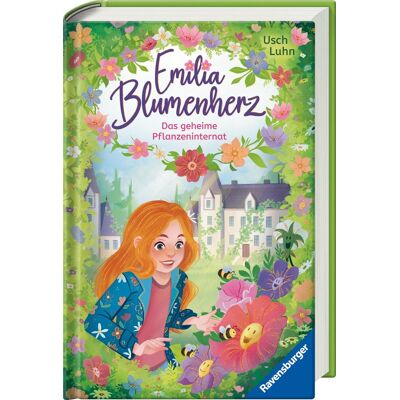Usch Luhn Emilia Blumenherz, Band 1 - Das Geheime Pflanzeninternat - Publicité Usch Luhn Emilia Blumenherz, Band 1 - Das Geheime Pflanzeninternat - Publicité