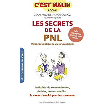 Jean-Michel Jakobowicz Les Secrets De La Pnl (Programmation Neuro-Linguistique) - Publicité Jean-Michel Jakobowicz Les Secrets De La Pnl (Programmation Neuro-Linguistique) - Publicité