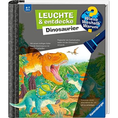 Susanne Gernhäuser Wieso? Weshalb? Warum? Leuchte Und Entdecke: Dinosaurier (Taschenlampen-Buch Mit Folien Und Klappen) (Wieso? Weshalb? Warum? Leuchte & Entdecke) - Publicité Susanne Gernhäuser Wieso? Weshalb? Warum? Leuchte Und Entdecke: Dinosaurier (Taschenlampen-Buch Mit Folien Und Klappen) (Wieso? Weshalb? Warum? Leuchte & Entdecke) - Publicité