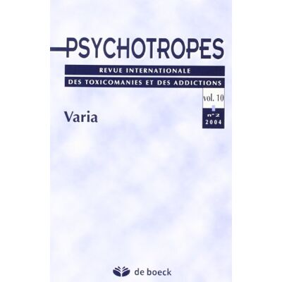 XXX Psychotropes, N° 2 (2004) - Publicité XXX Psychotropes, N° 2 (2004) - Publicité