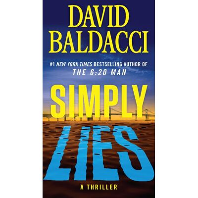 David Baldacci Simply Lies: A Psychological Thriller - Publicité David Baldacci Simply Lies: A Psychological Thriller - Publicité
