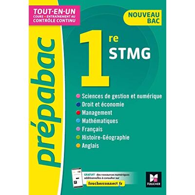 Collectif Tout-En-Un 1re Stmg : Cours + Entraînement Au Contrôle Continu : Nouveau Bac - Publicité Collectif Tout-En-Un 1re Stmg : Cours + Entraînement Au Contrôle Continu : Nouveau Bac - Publicité