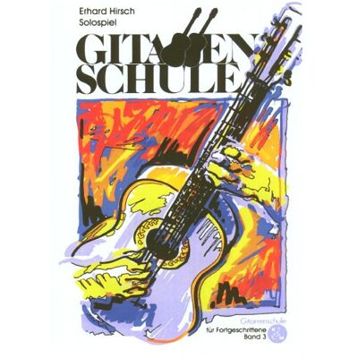 Gitarrenschule Band 3 Für Sologitarre - Publicité Gitarrenschule Band 3 Für Sologitarre - Publicité