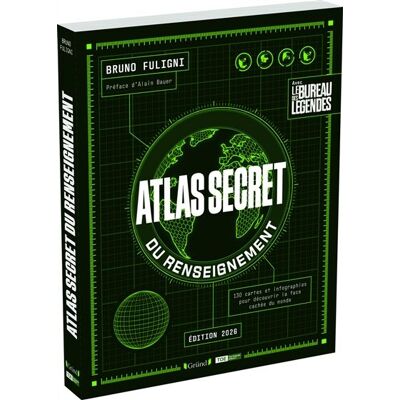 Bruno Fuligni Atlas Secret Du Renseignement - Publicité Bruno Fuligni Atlas Secret Du Renseignement - Publicité