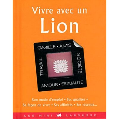 Gary Goldschneider Vivre Avec Un Lion - Publicité Gary Goldschneider Vivre Avec Un Lion - Publicité