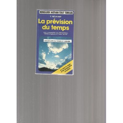 Neukamp Nuages Prevision Temps (Miniguides Tout) - Publicité Neukamp Nuages Prevision Temps (Miniguides Tout) - Publicité