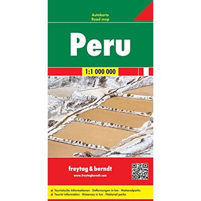 Freytag-Berndt und Artaria KG Freytag Berndt Autokarten, Peru - Maßstab 1:1 000 000 (Freytag & Berndt Auto + Freizeitkarten) - Publicité Freytag-Berndt und Artaria KG Freytag Berndt Autokarten, Peru - Maßstab 1:1 000 000 (Freytag & Berndt Auto + Freizeitkarten) - Publicité