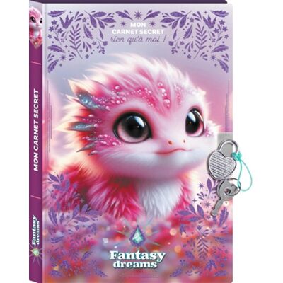 Fantasy Dreams : Mon Carnet Secret Rien Qu'À Moi ! - Publicité Fantasy Dreams : Mon Carnet Secret Rien Qu'À Moi ! - Publicité