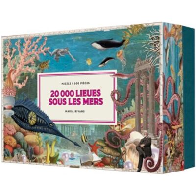 XXX Puzzle Vingt Mille Lieues Sous Les Mers - Publicité XXX Puzzle Vingt Mille Lieues Sous Les Mers - Publicité