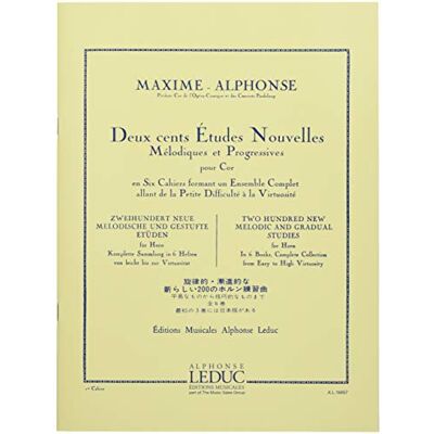 MAXIME-ALPHONSE 200 Etudes Nouvelles Volume 1:70 Etudes Tres Faciles Et Faciles Cor - Publicité MAXIME-ALPHONSE 200 Etudes Nouvelles Volume 1:70 Etudes Tres Faciles Et Faciles Cor - Publicité