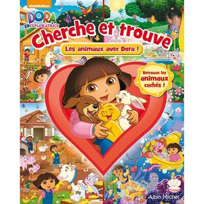 Cherche Et Trouve Les Animaux Avec Dora ! - Publicité Cherche Et Trouve Les Animaux Avec Dora ! - Publicité