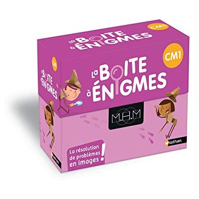 Nathan Mhm - La Boite À Énigmes Cm1 2020 - Publicité Nathan Mhm - La Boite À Énigmes Cm1 2020 - Publicité