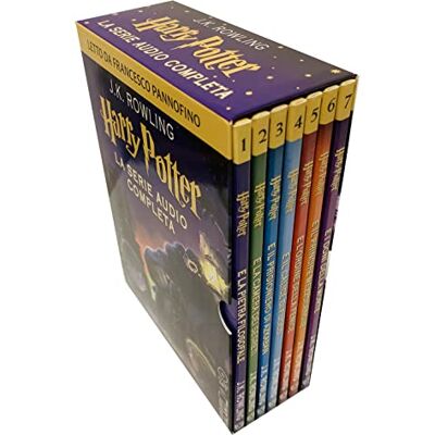 Rowling, J. K. Harry Potter. La Serie Audio Completa Letta Da Francesco Pannofino. Audiolibro. 11 Cd Audio Formato Mp3 (Audiolibri) - Publicité Rowling, J. K. Harry Potter. La Serie Audio Completa Letta Da Francesco Pannofino. Audiolibro. 11 Cd Audio Formato Mp3 (Audiolibri) - Publicité