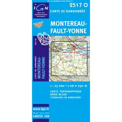 Montereau-Fault-Yonne: Ign2517o (Ign Map) - Publicité Montereau-Fault-Yonne: Ign2517o (Ign Map) - Publicité