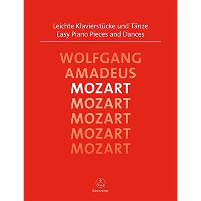 Wolfgang Amadeus Mozart Leichte Klavierstücke Und Tänze. Spielpartitur, Sammelband, Urtextausgabe - Publicité Wolfgang Amadeus Mozart Leichte Klavierstücke Und Tänze. Spielpartitur, Sammelband, Urtextausgabe - Publicité