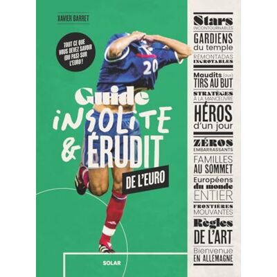Xavier Barret Guide Insolite & Érudit De L'Euro : Tout Ce Que Vous Devez Savoir (Ou Pas) Sur L'Euro ! - Publicité Xavier Barret Guide Insolite & Érudit De L'Euro : Tout Ce Que Vous Devez Savoir (Ou Pas) Sur L'Euro ! - Publicité