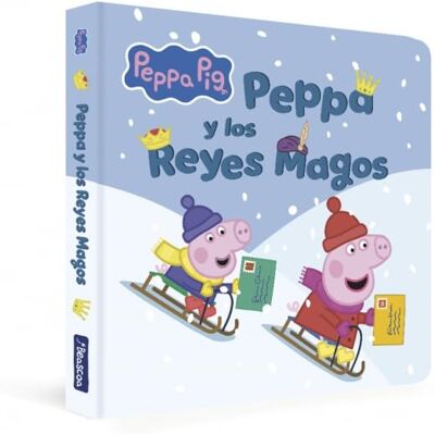 Hasbro Peppa Pig. Libro De Cartón - Peppa Y Los Reyes Magos - Publicité Hasbro Peppa Pig. Libro De Cartón - Peppa Y Los Reyes Magos - Publicité