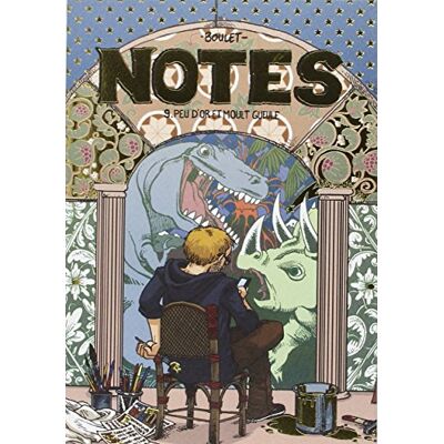Boulet Notes. Vol. 9. Peu D'Or Et Moult Gueule - Publicité Boulet Notes. Vol. 9. Peu D'Or Et Moult Gueule - Publicité