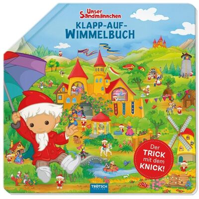 Trötsch Unser Sandmännchen Klapp-Auf-Wimmelbuch Pappenbuch: Beschäftigungsbuch Wimmelbuch Kinderbuch - Publicité Trötsch Unser Sandmännchen Klapp-Auf-Wimmelbuch Pappenbuch: Beschäftigungsbuch Wimmelbuch Kinderbuch - Publicité