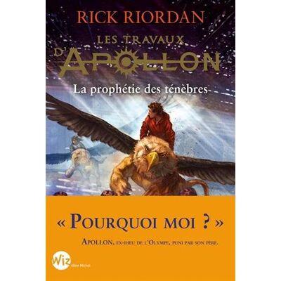 Rick Riordan Les Travaux D'Apollon. Vol. 2. La Prophétie Des Ténèbres - Publicité Rick Riordan Les Travaux D'Apollon. Vol. 2. La Prophétie Des Ténèbres - Publicité