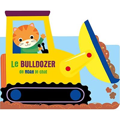Ballon Le Bulldozer De Noah Le Chat - Publicité Ballon Le Bulldozer De Noah Le Chat - Publicité