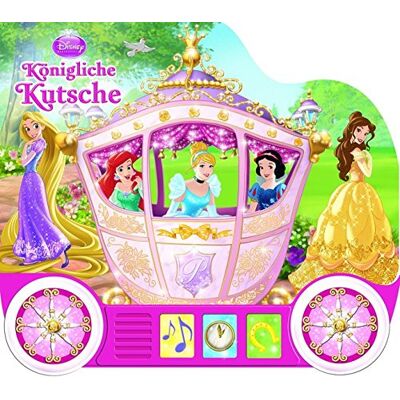 Disney Königliche Kutsche - Soundbuch Mit Rädern - Publicité Disney Königliche Kutsche - Soundbuch Mit Rädern - Publicité