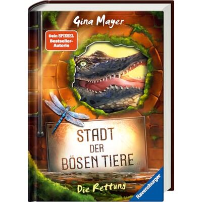 Gina Mayer Stadt Der Bösen Tiere, Band 2: Die Rettung (Actionreiche 2. Staffel Der Bestseller-Reihe Internat Der Bösen Tiere Ab 10 Jahren) (Hc – Stadt Der Bösen Tiere, 2) - Publicité Gina Mayer Stadt Der Bösen Tiere, Band 2: Die Rettung (Actionreiche 2. Staffel Der Bestseller-Reihe Internat Der Bösen Tiere Ab 10 Jahren) (Hc – Stadt Der Bösen Tiere, 2) - Publicité