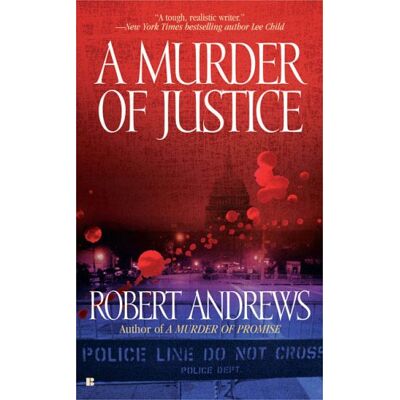 Robert Andrews A Murder Of Justice - Publicité Robert Andrews A Murder Of Justice - Publicité