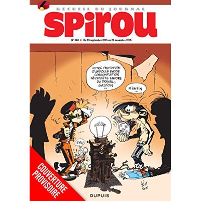 Collectif Recueil Du Journal De Spirou. Vol. 343. Du 23 Septembre 2015 Au 25 Novembre 2015 - Publicité Collectif Recueil Du Journal De Spirou. Vol. 343. Du 23 Septembre 2015 Au 25 Novembre 2015 - Publicité