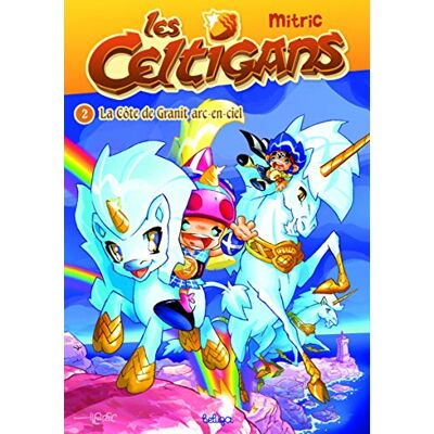 Mitric Les Celtigans. Vol. 2. La Côte De Granit Arc-En-Ciel - Publicité Mitric Les Celtigans. Vol. 2. La Côte De Granit Arc-En-Ciel - Publicité