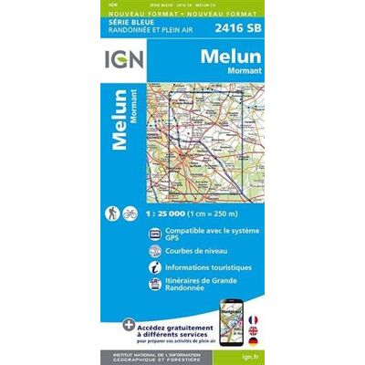 Collectif Melun. Mormant 1:25 000 - Publicité Collectif Melun. Mormant 1:25 000 - Publicité