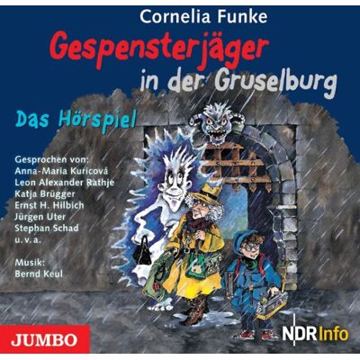 Cornelia Funke Gespensterjäger In Der Gruselburg. Das Hörspiel: Mit Musik Von Bernd Keul - Publicité Cornelia Funke Gespensterjäger In Der Gruselburg. Das Hörspiel: Mit Musik Von Bernd Keul - Publicité