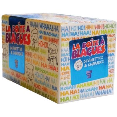 Hachette La Boîte À Blagues : Devinettes & Charades - Publicité Hachette La Boîte À Blagues : Devinettes & Charades - Publicité