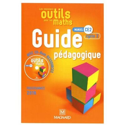 Collectif Les Nouveaux Outils Pour Les Maths Ce2, Cycle 2 : Guide Pédagogique, Avec Cd-Rom Ressources : Programmes 2016 - Publicité Collectif Les Nouveaux Outils Pour Les Maths Ce2, Cycle 2 : Guide Pédagogique, Avec Cd-Rom Ressources : Programmes 2016 - Publicité