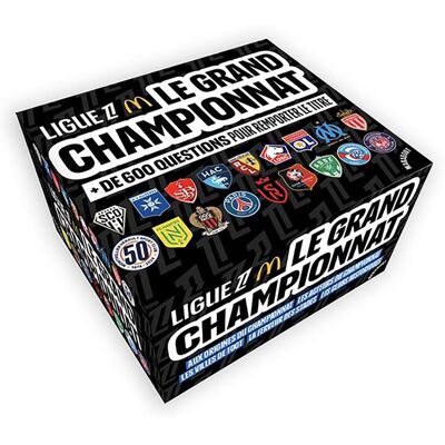 Boite Ligue 1 : Le Grand Championnat - Publicité Boite Ligue 1 : Le Grand Championnat - Publicité