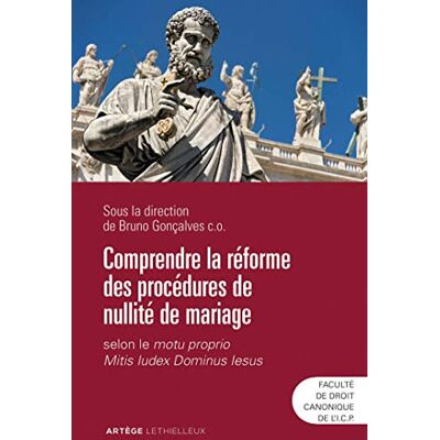 Collectif Comprendre La Réforme Des Procédures De Nullité De Mariage : Selon Le Motu Proprio Mitis Iudex Dominus Iesus : Colloque De La Faculté De Droit Canonique De L'Institut Catholique De Paris - Publicité Collectif Comprendre La Réforme Des Procédures De Nullité De Mariage : Selon Le Motu Proprio Mitis Iudex Dominus Iesus : Colloque De La Faculté De Droit Canonique De L'Institut Catholique De Paris - Publicité