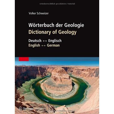 Volker Schweizer Wörterbuch Der Geologie / Dictionary Of Geology: Deutsch - Englisch/english - German - Publicité Volker Schweizer Wörterbuch Der Geologie / Dictionary Of Geology: Deutsch - Englisch/english - German - Publicité